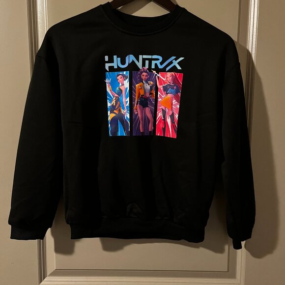 NEW Kids Kpop Demon Hunters Huntrix Sweater 11-12YR/Large - Picture 2 of 7